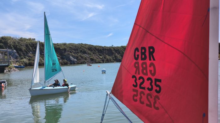 sailing at trevassack
